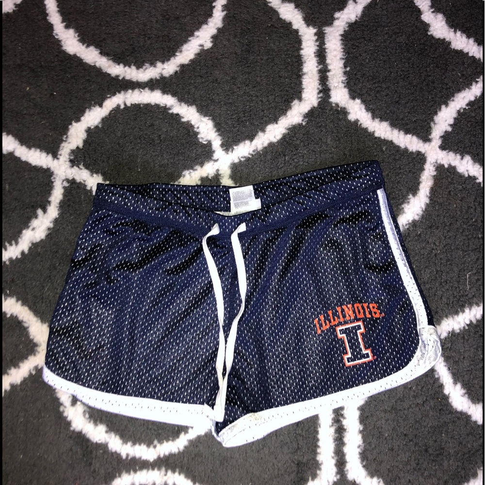 University of Illinois blue shorts